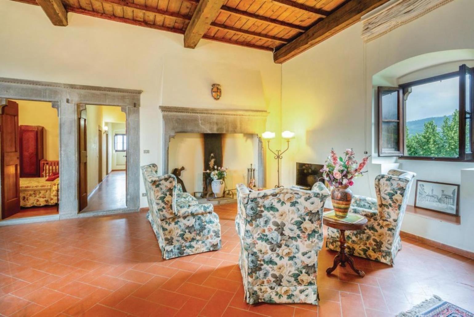 Villa Il Castello Ortignano Raggiolo Eksteriør billede