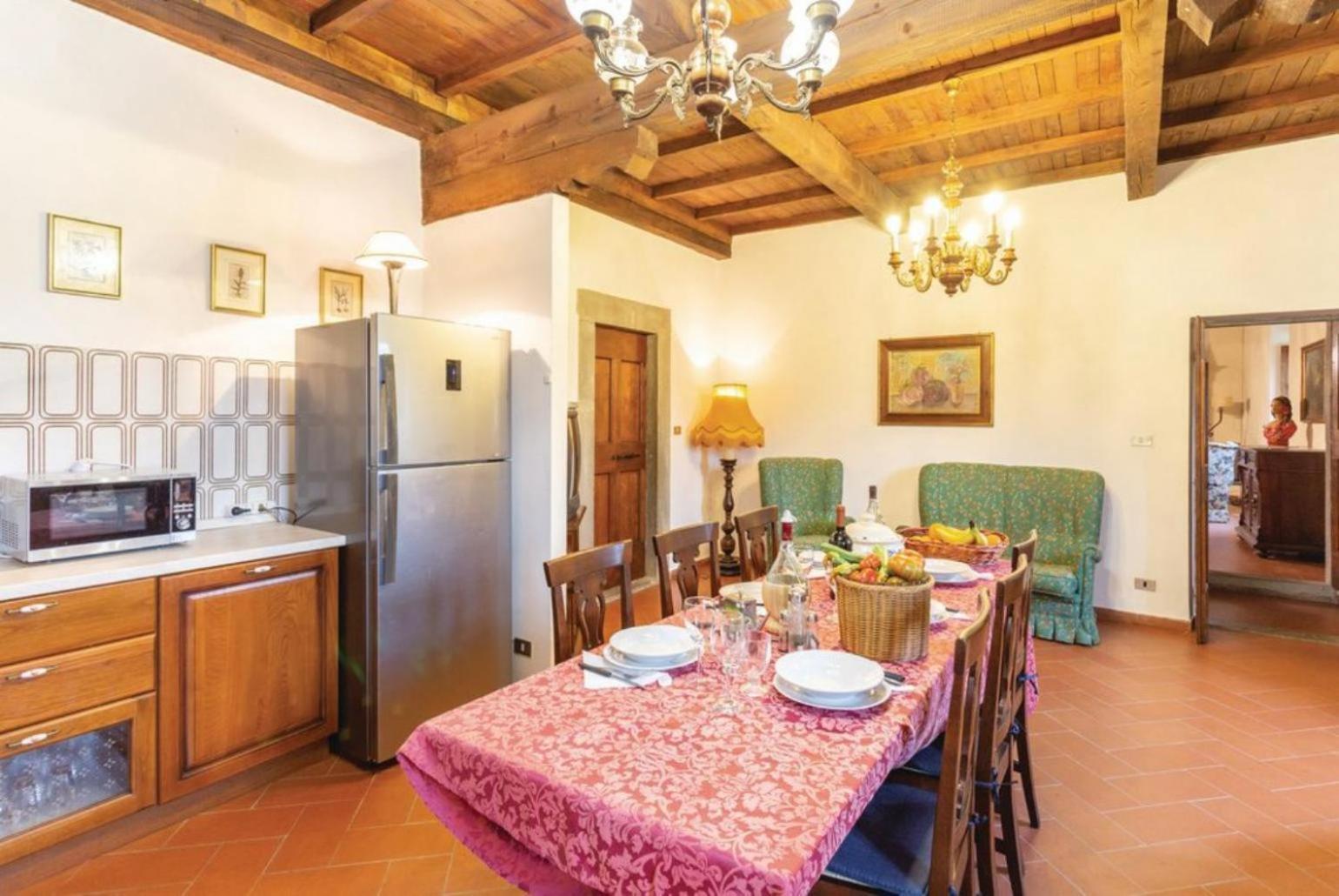 Villa Il Castello Ortignano Raggiolo Eksteriør billede