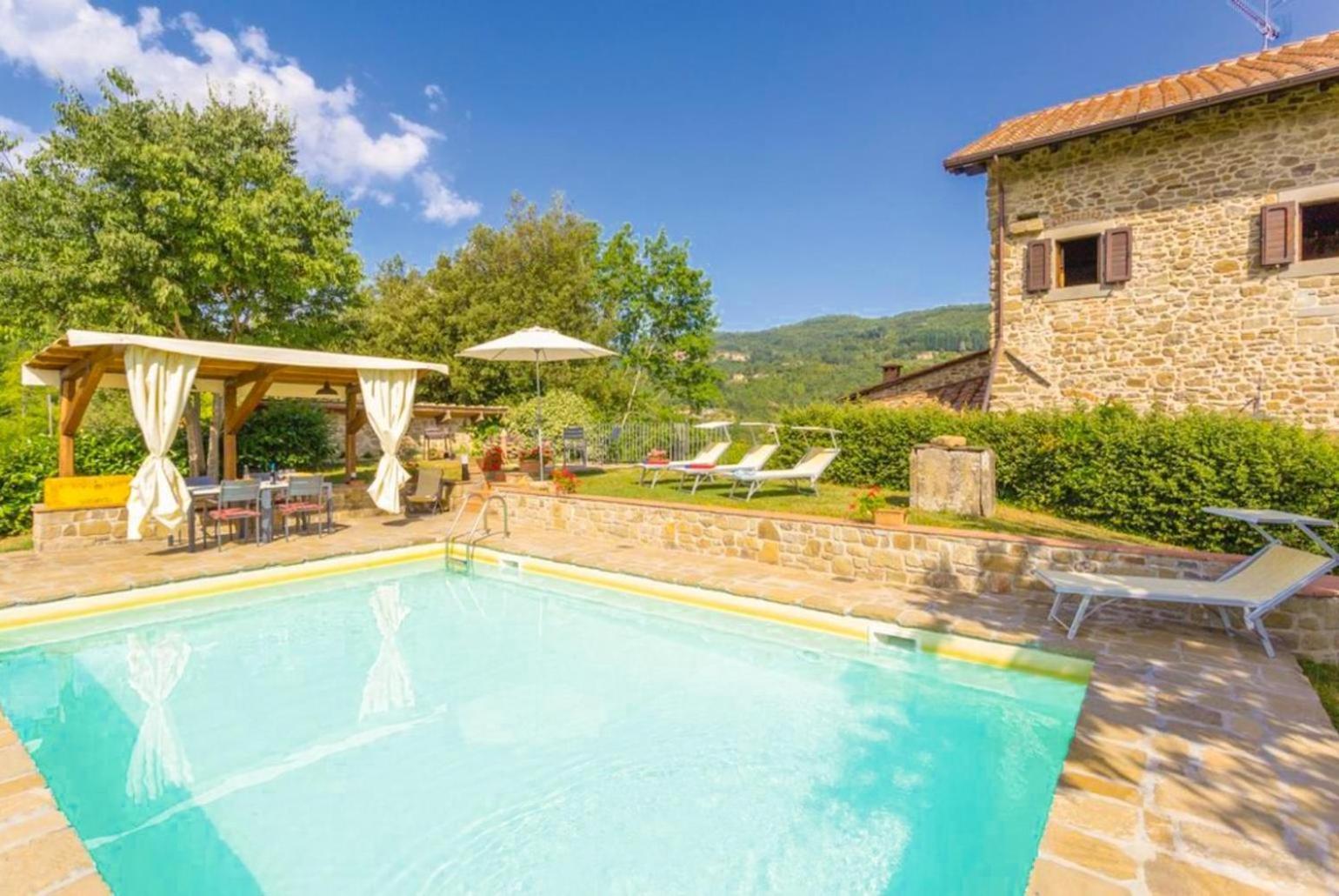 Villa Il Castello Ortignano Raggiolo Eksteriør billede