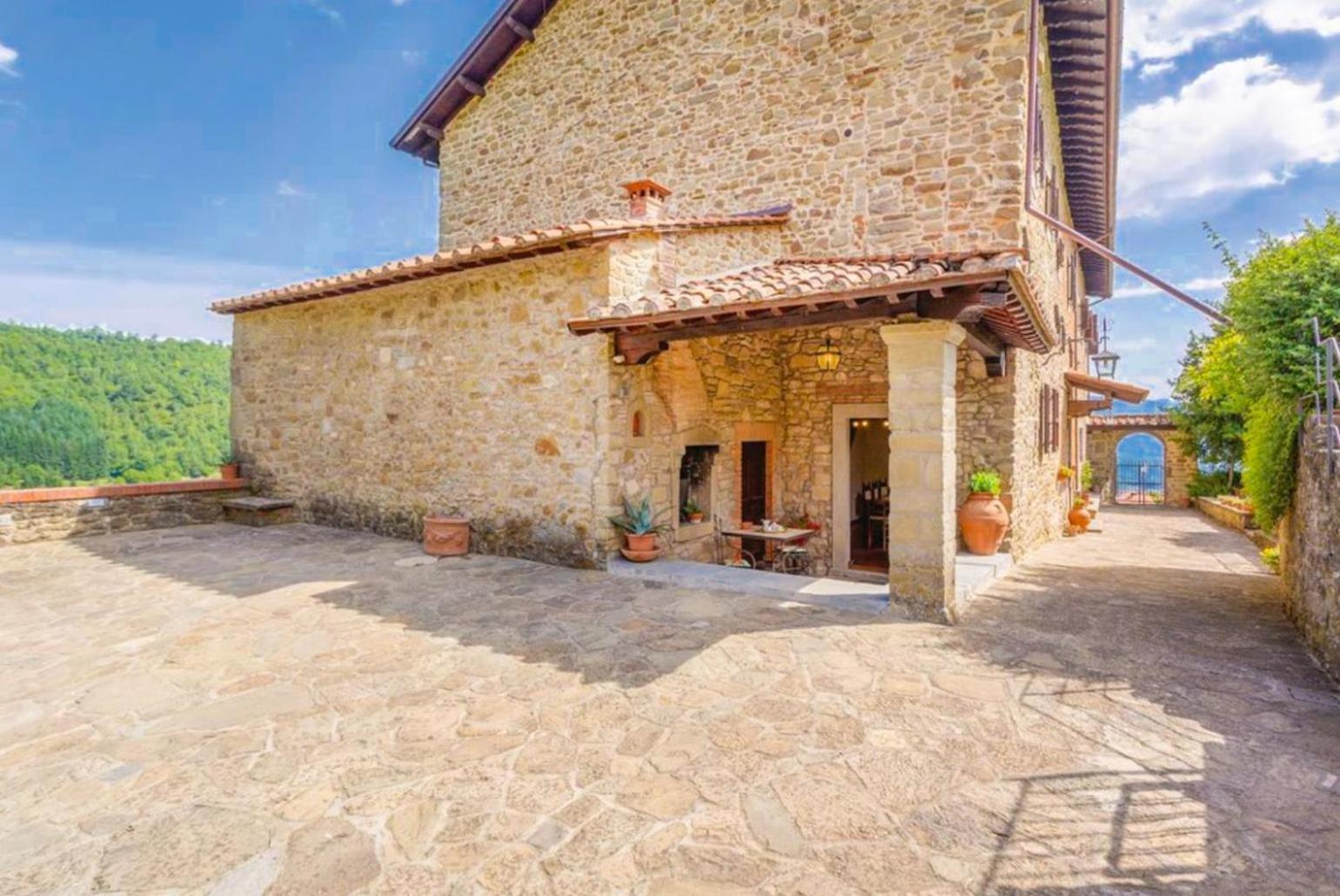 Villa Il Castello Ortignano Raggiolo Eksteriør billede
