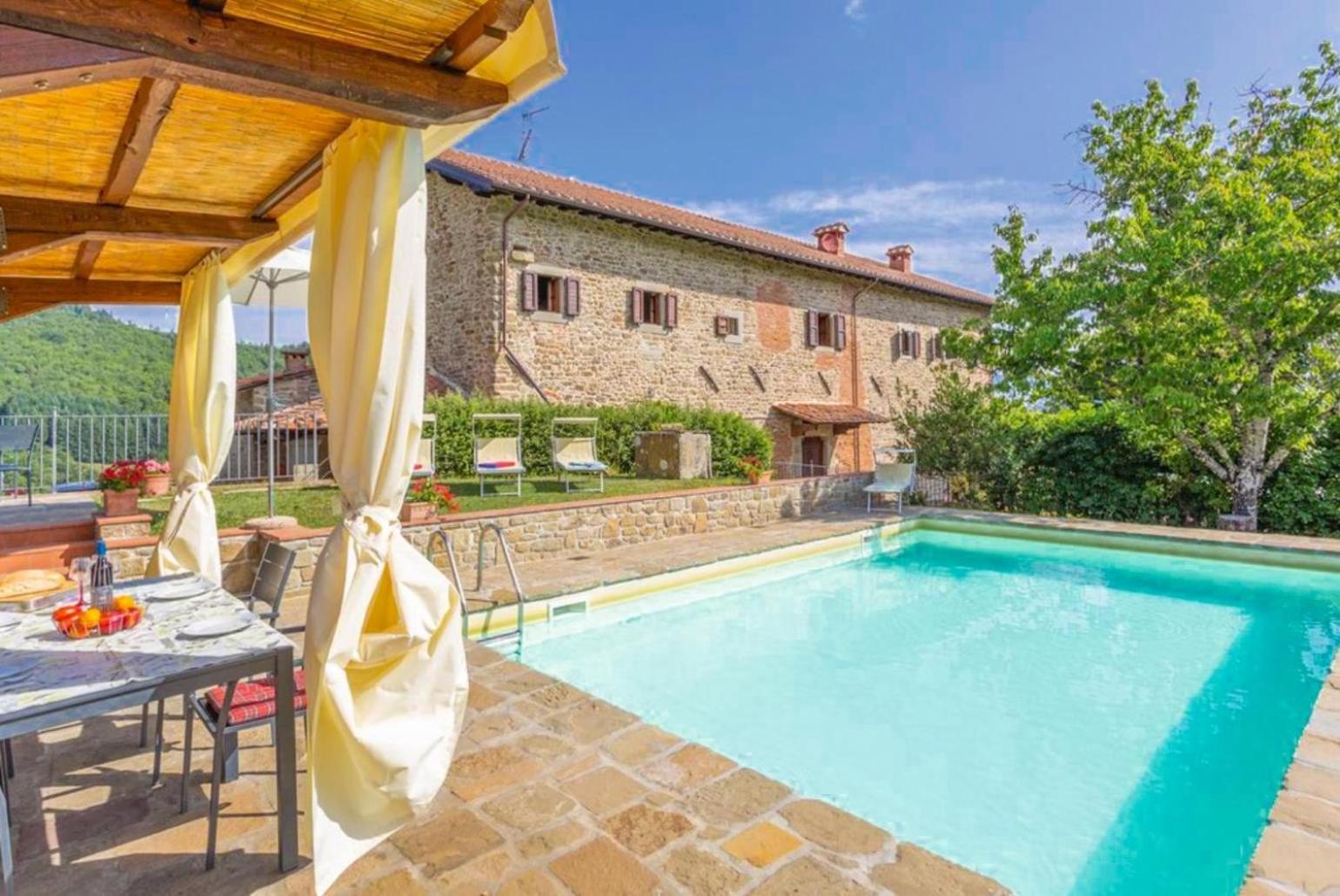 Villa Il Castello Ortignano Raggiolo Eksteriør billede